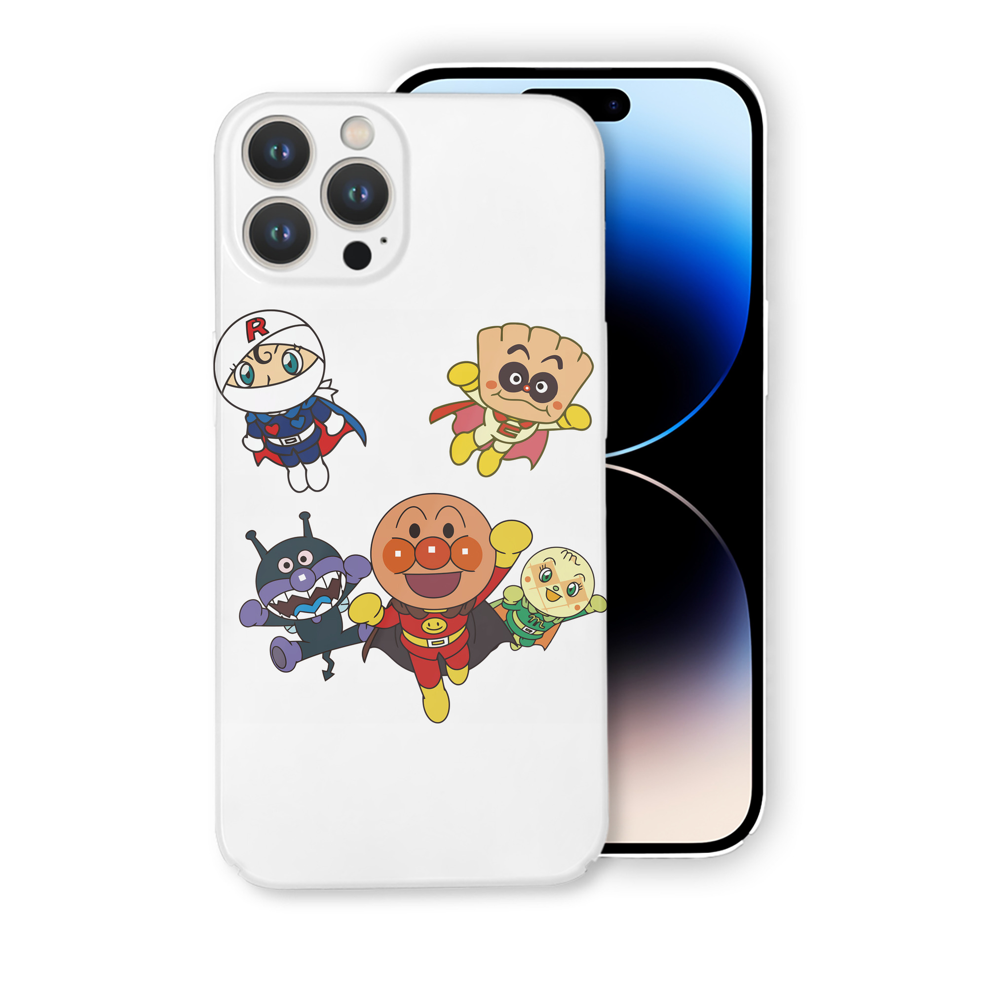 （画像用） アンパンマン Anpanman 【iPhone 14シリーズ対応】ハードケース